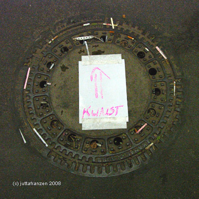 Kunstinvasion Blumengroszmarkt 2008