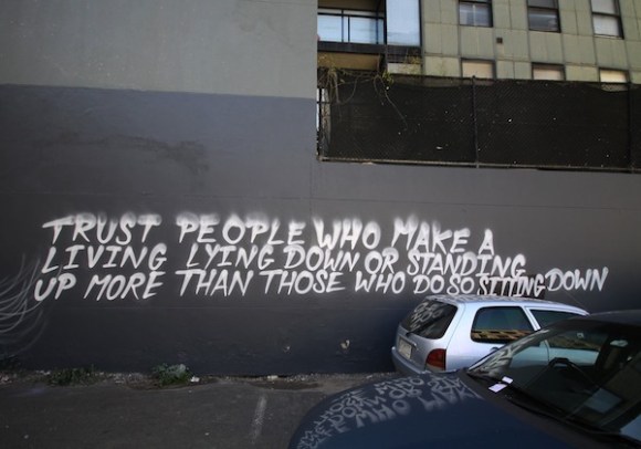 Above | Street Slogans Melbourne